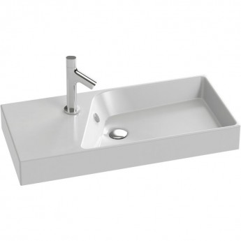 Раковина JACOB DELAFON RYTHMIK XP112K-00 80х37 подвесная белая Раковина JACOB DELAFON RYTHMIK XP112K-00 80х37 подвесная белая